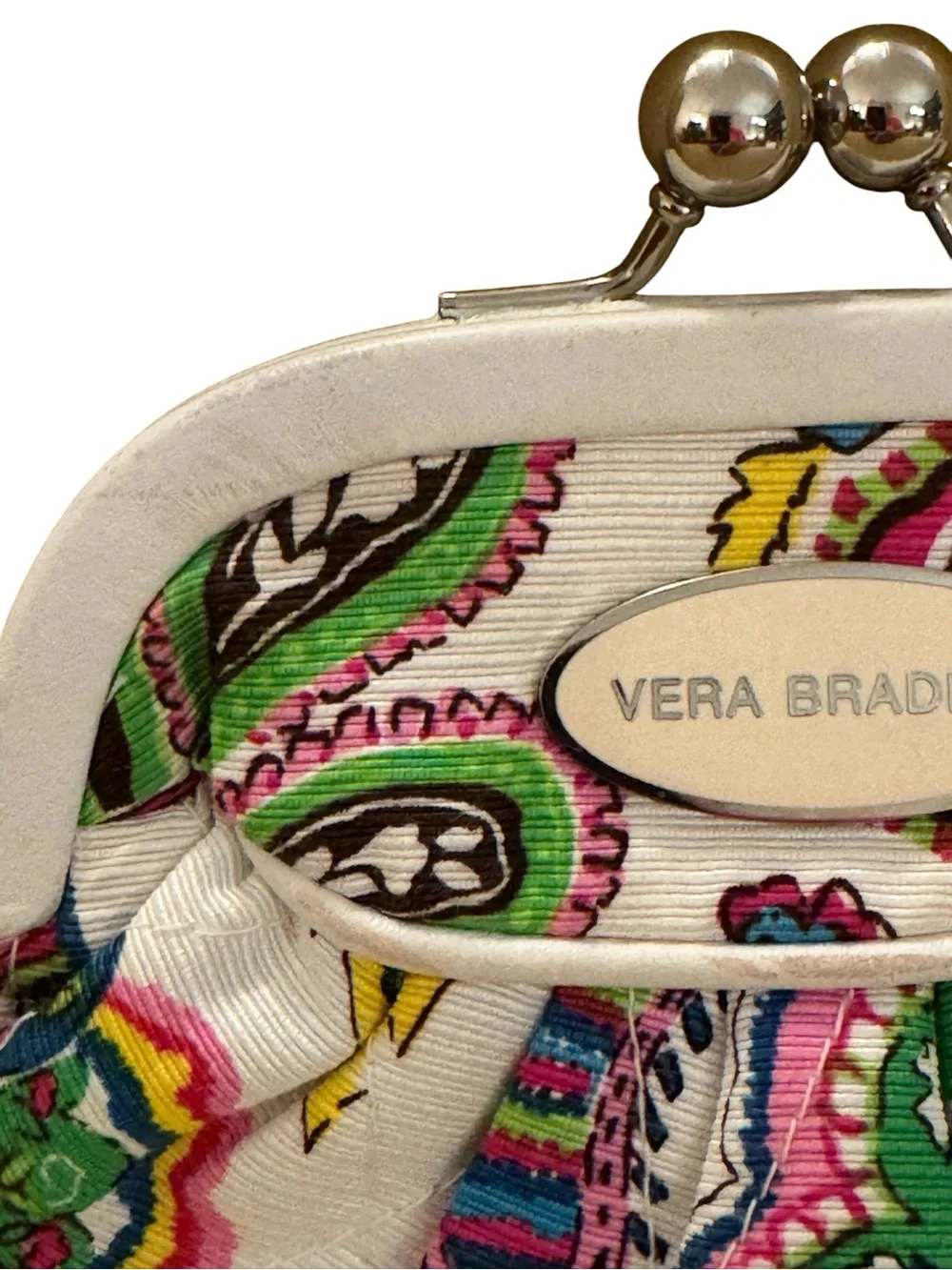 Vera Bradley Kisslock Coin Purse RETIRED - Picture 2 of 7